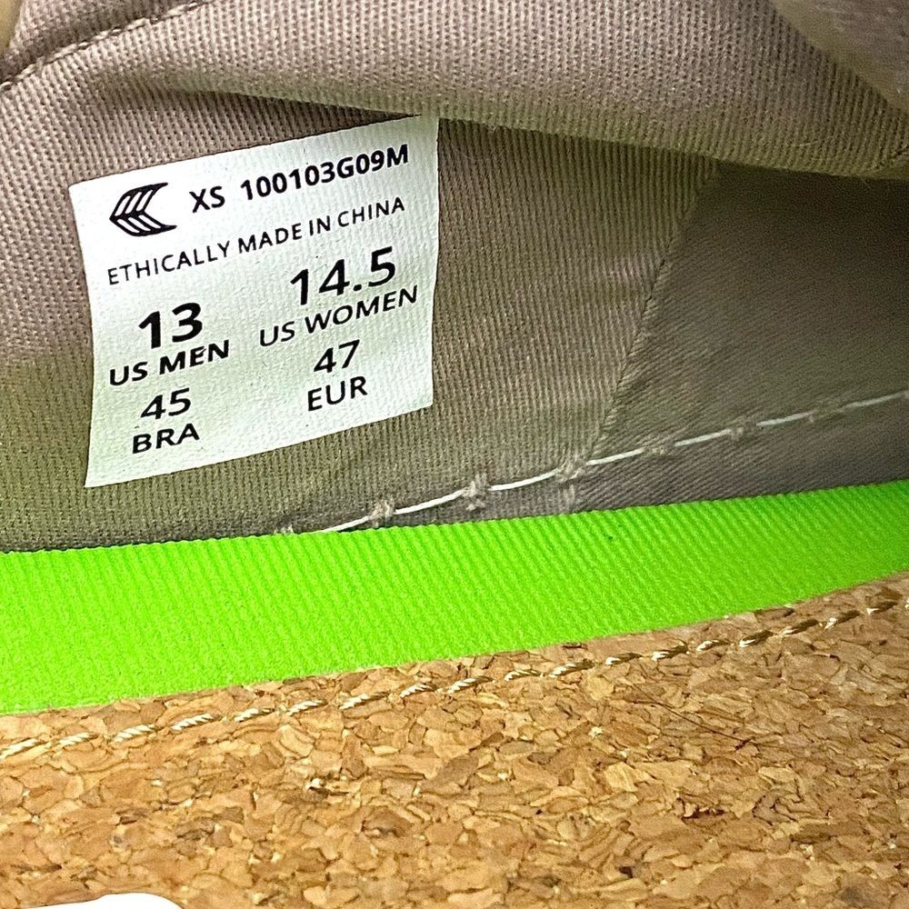 Cariuma Gray Sustainable Low Top Sneakers Men’s Size 13 Casual Lace Up - Picture 8 of 11